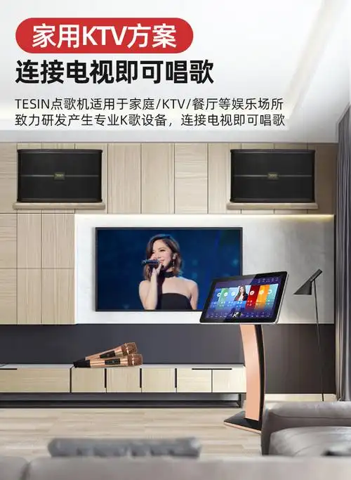 索尼sony索爱通用tesinm3家庭ktv点歌机触摸屏一体机卡拉ok唱歌机家用