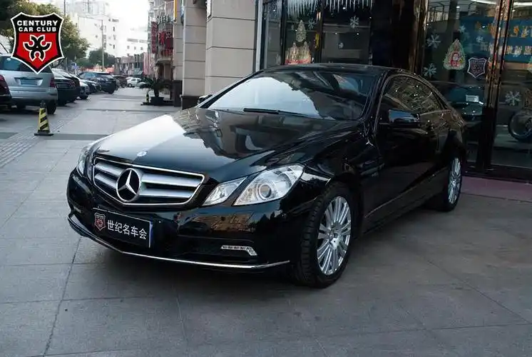 世纪名车会的相册-常州二手车豪车奔驰e260 黑