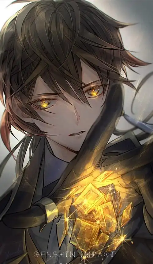 钟离- 堆糖,美图壁纸兴趣社区