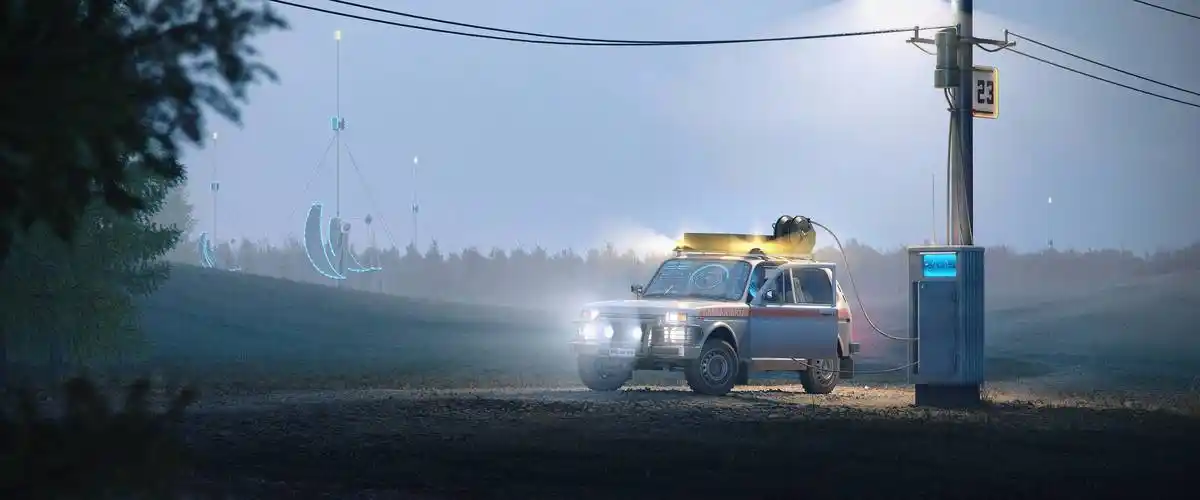 顶尖艺术家汽车渲染效果图作品赏析