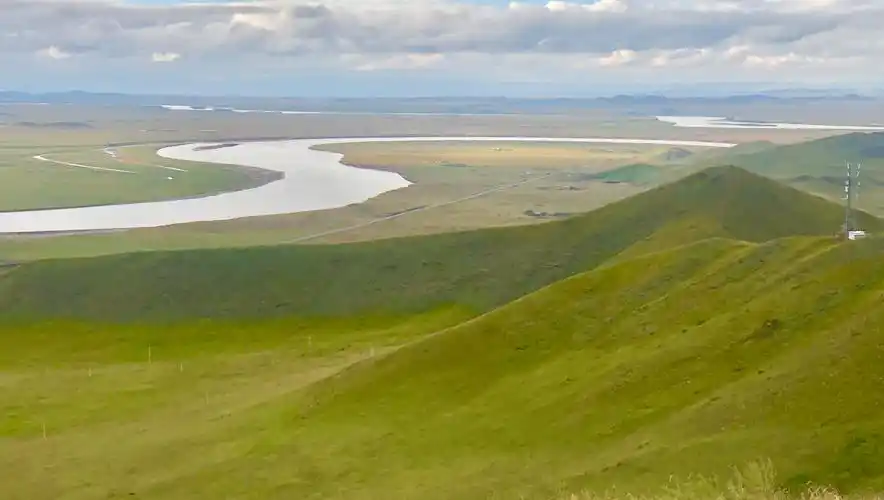 《黄河九曲十八弯》甘南游记-19———-2020年9月12日傍晚