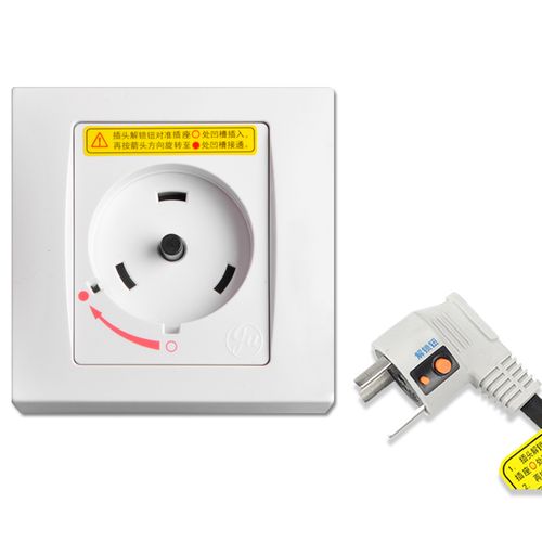 插座适用格力空调专用32a2p3p圆形互联耦合器空调配件