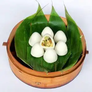 包邮杭州富阳洞桥米馃白米果米粿早餐小吃酒店餐厅点心食品2400克