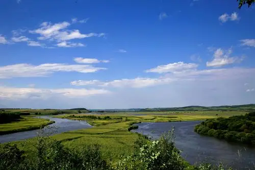 美丽的河谷草原~诺敏河风光