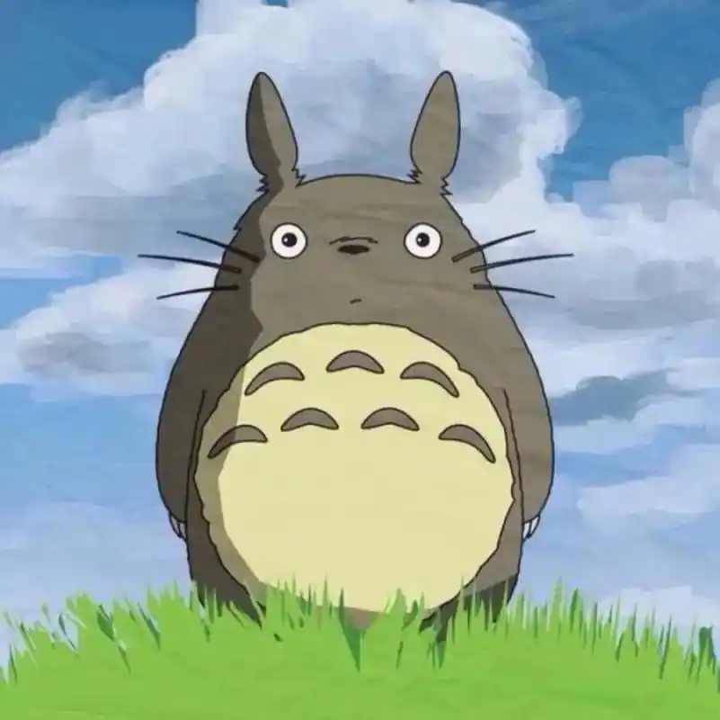 龙猫头像 #动画片