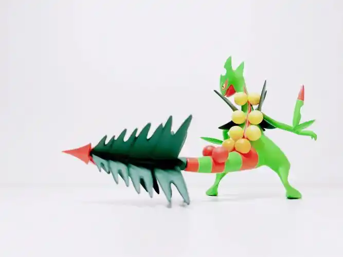 宝可梦展示mega蜥蜴王