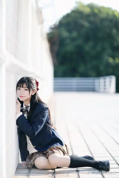 小姐姐穿jk制服可以有多美