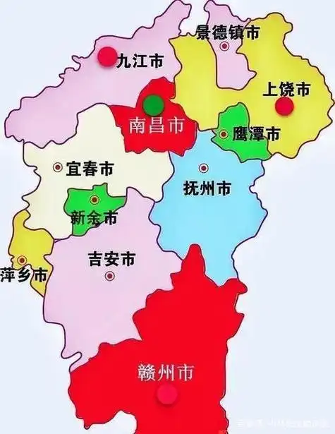 江西省地图
