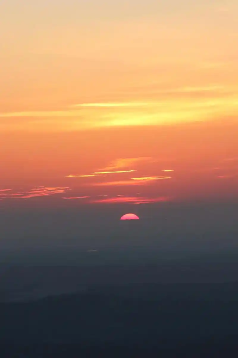 常德 #日出 #太阳山 "其实刚开始 我以为是你喜欢我 我 - 抖音