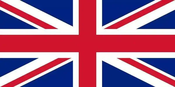 中国美国英国国旗的简笔画