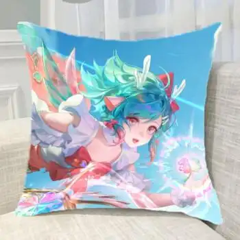 玉兔公主抱枕王者荣耀甄姬百木心枪赵云玉兔公主公孙离抱枕靠垫礼物等