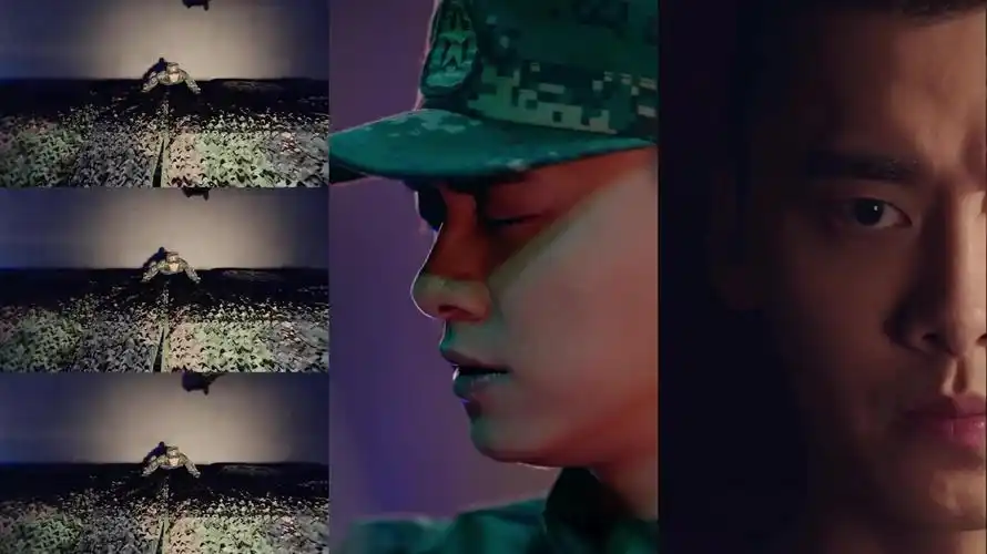 迷彩军装李易峰瞬间带你到军营,火箭军部队团宠可还行