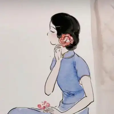 民国风小姐姐头像2107╰╯2179超美的图片出自b站up鹅屋画画