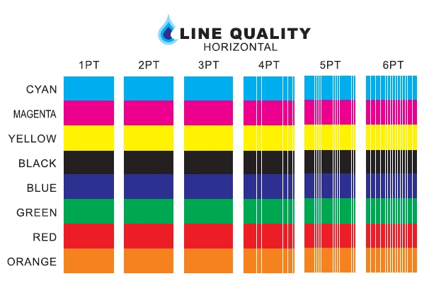 打印机彩色测试