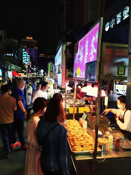 (1.南宁中山路美食街夜市(4月12日).