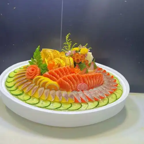 美食日常  #刺身拼盘  #三文鱼  每天最困难的就是吃什么04