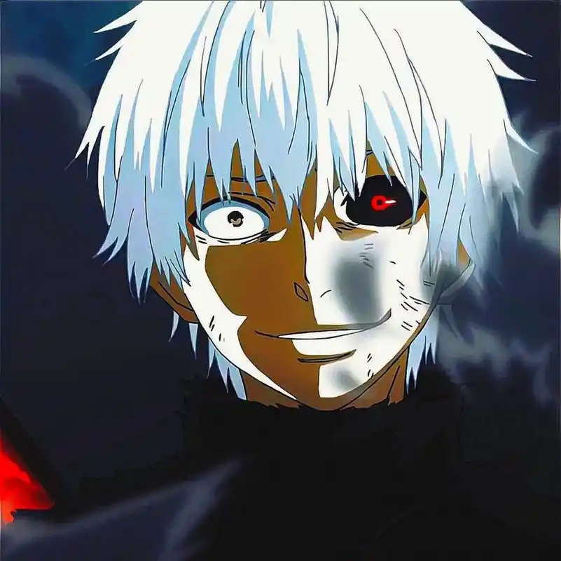 金木头像 喜欢的请点个赞 #动漫男头# #金木研# #佐佐木绯世