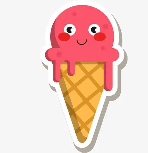 关键词 : 冰淇淋,食物,贴纸,矢量图案,可爱