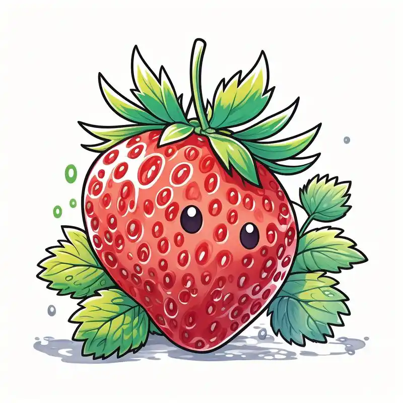 05我为大家准备了一系列超甜的草莓微信头像,每一张都让人看了心生