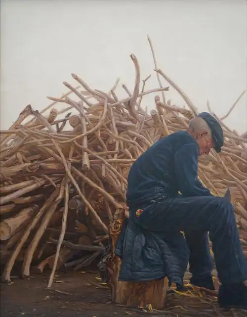 书画名家朱勇油画作品欣赏