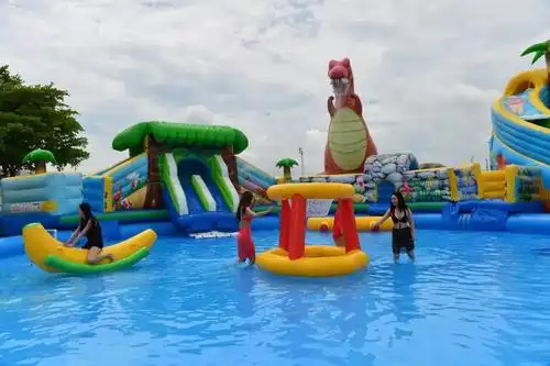 厦门最大的充气型水上乐园,15米高龙头超刺激!呼朋唤友耍起来!