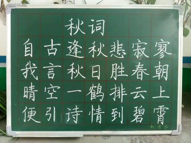 此生只向青衿舞--莱芜市实验小学教师粉笔字比赛部分作品展