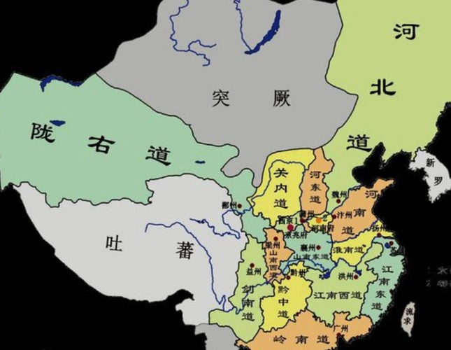 唐代武则天时期唐朝共有多少个州,分别在现在的那个地方?