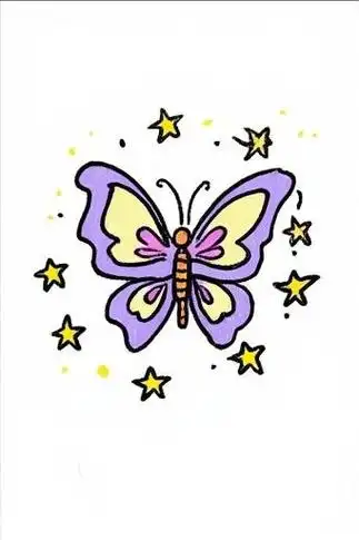 🦋轴对称图形蝴蝶简笔画✨