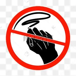 禁止乱涂乱画警示标识