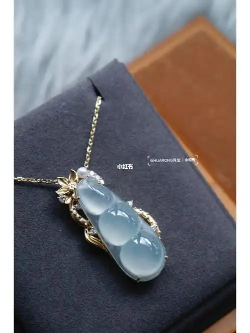 一款被无数人种草的翡翠葫芦吊坠镶嵌