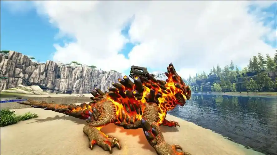 【方舟】它叫熔喉龙!