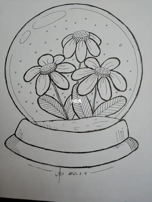 只要有铅笔和碳素笔,在哪儿都可以画(临摹),自己开心就好.