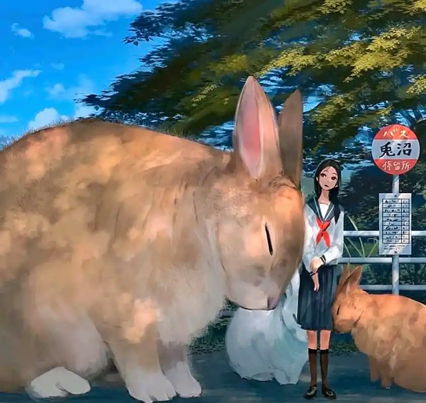 日本插画师もの久保(monokubo)可爱又治愈的插画作品