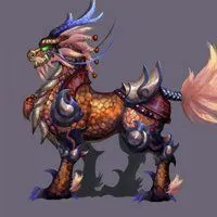 超酷麒麟头像图片大全 炫酷神兽火麒麟头像_微信头像图片大全