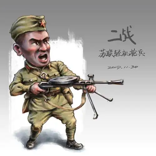q版二战士兵练习合集