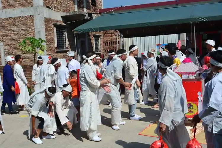 陈秀恋出殡仪式