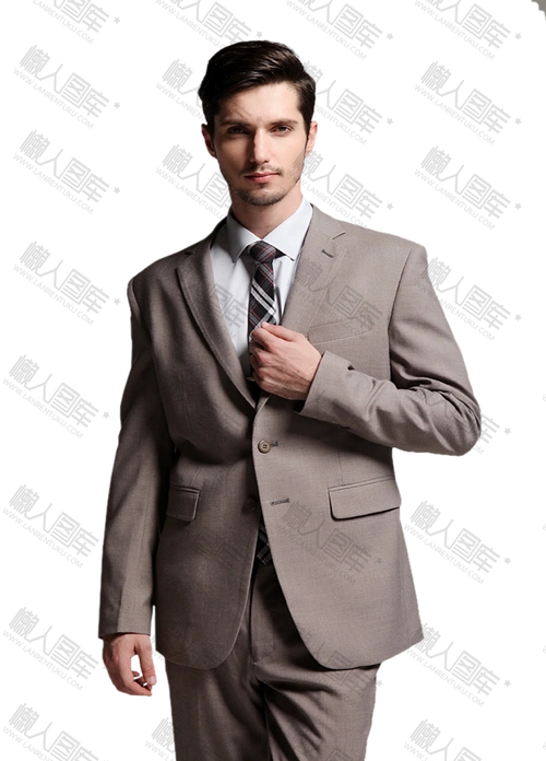 男士休闲西装图片