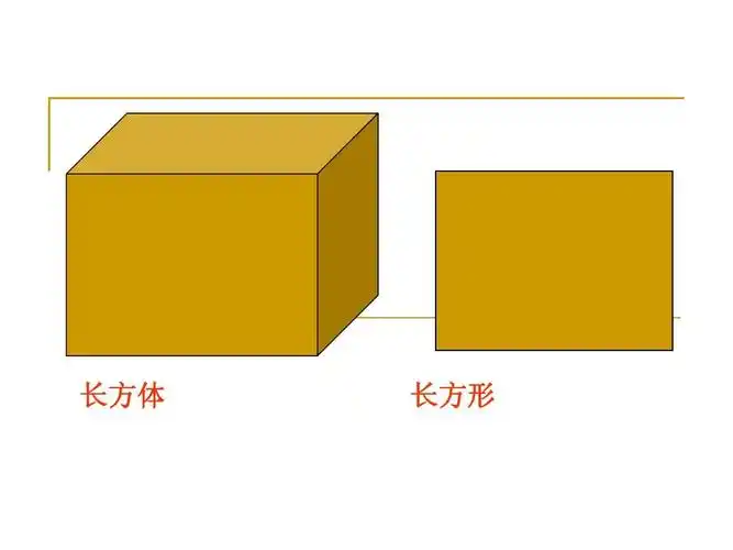 长方体 长方形
