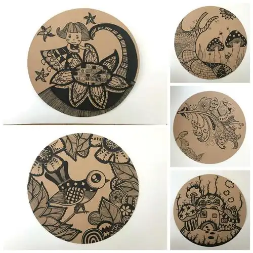 董北幼儿园2018秋学期教师基本功大赛——线描创意画