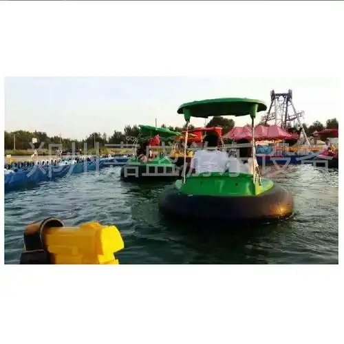 儿童水上游乐项目手摇船手动摇摇船电动摇摇船