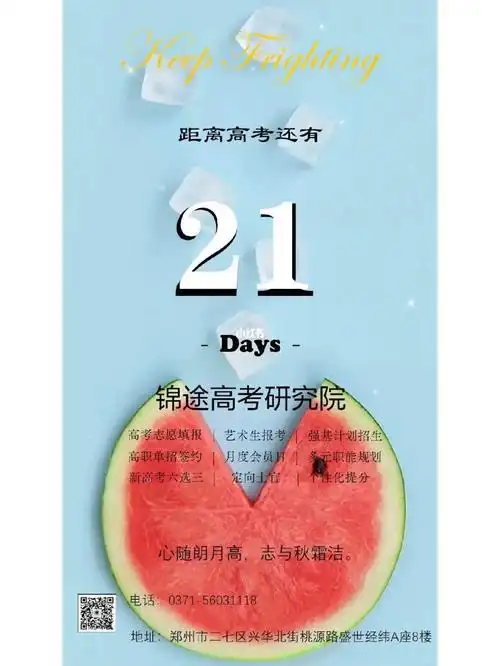 2022高考倒计时21天