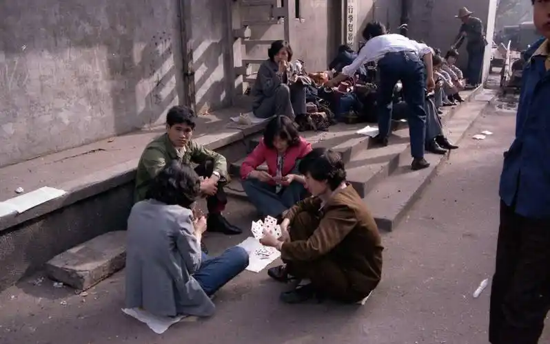 80年代的中国老照片(42)_摄影_外国_女子