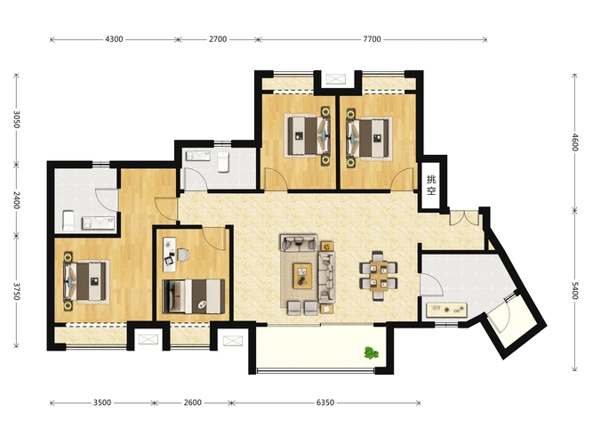 金融街金悦府户型图(金融街金悦府链家新房)