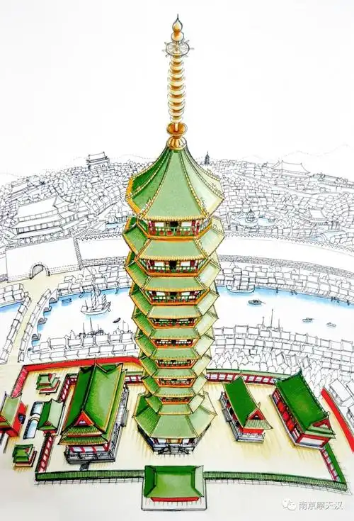 隐藏在手绘南京中的城市密码