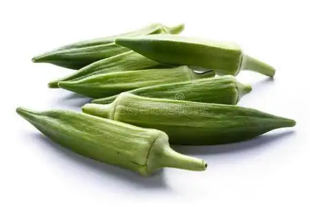 新鲜秋葵图片