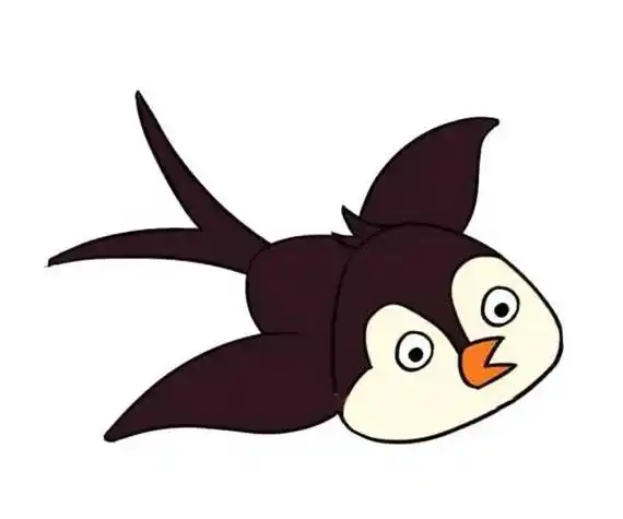 最新可爱的小燕子简笔画 小燕子简笔画画法