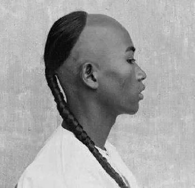 清朝人的发型真是阴阳头吗?不要被电视骗了,这才是真实的发型