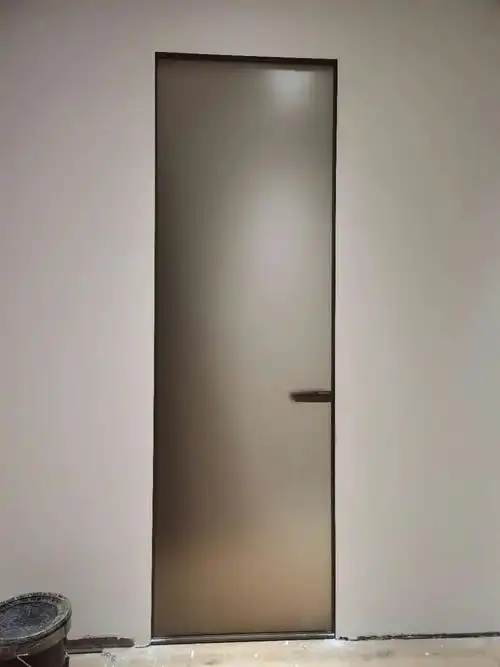 ironplus极简玻璃门