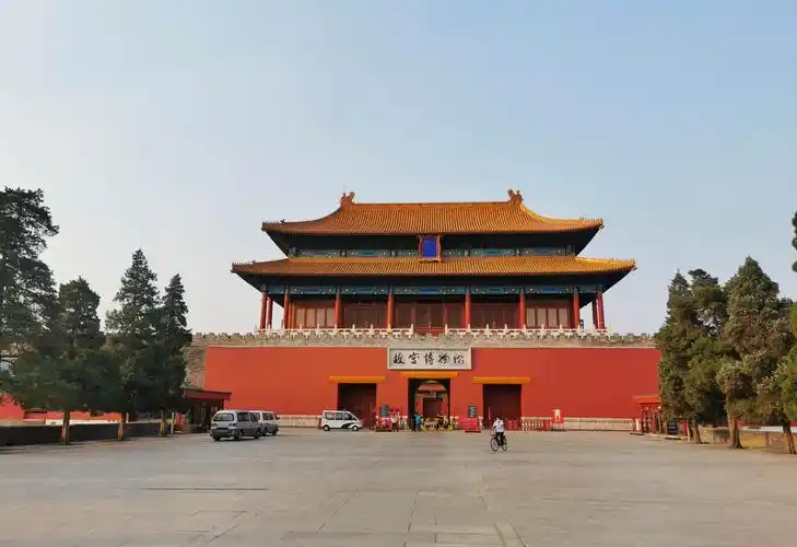 故宫博物院的北门