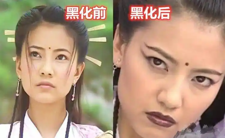 原创同样是周芷若黑化赵雅芝靠服装周海媚靠眼神她靠化妆